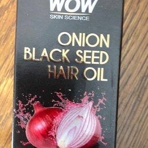 Onion black seed hair oil